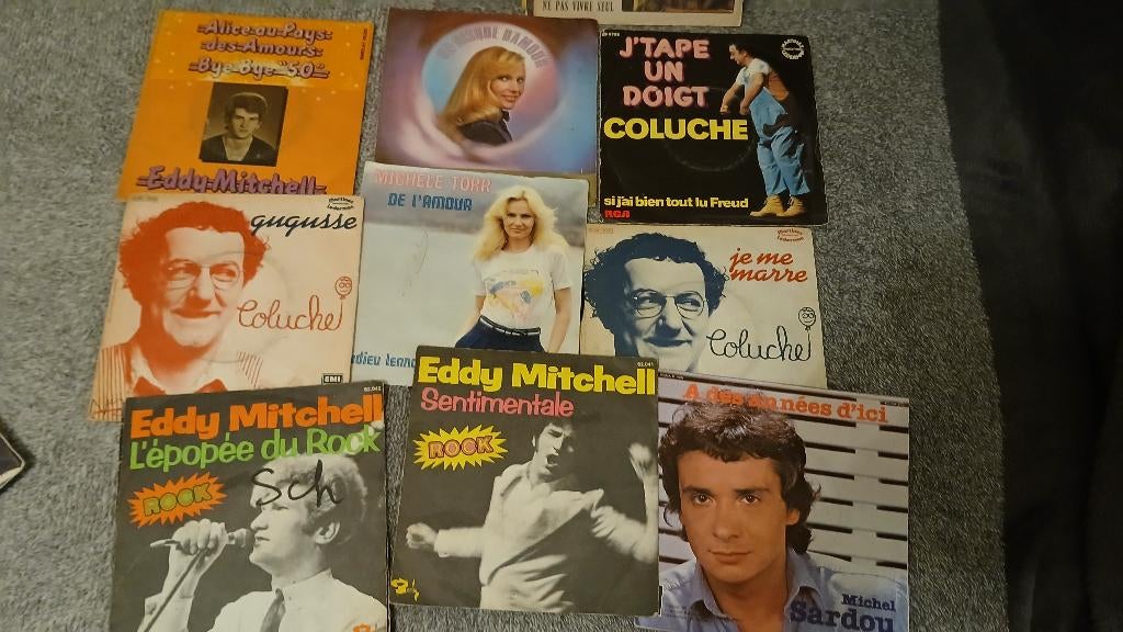 120 vinyl 45 T vintage Frans-Engels liedje, Gebruikt, 7 inch, Single, Dance