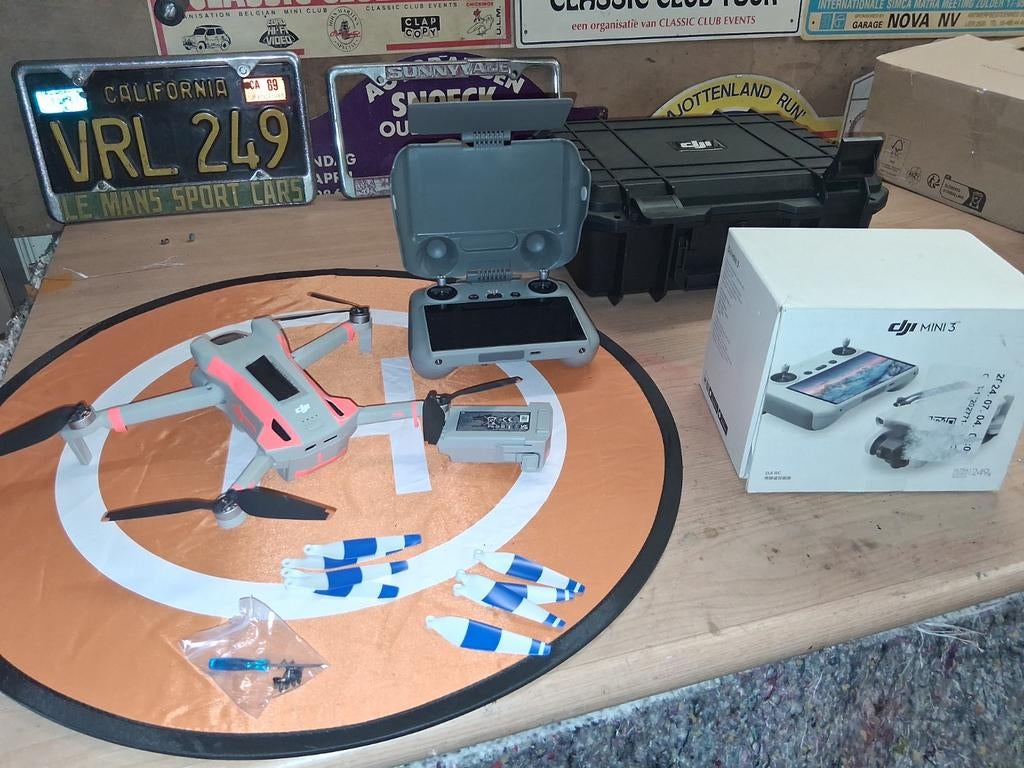 Dji mini 3, Enlèvement