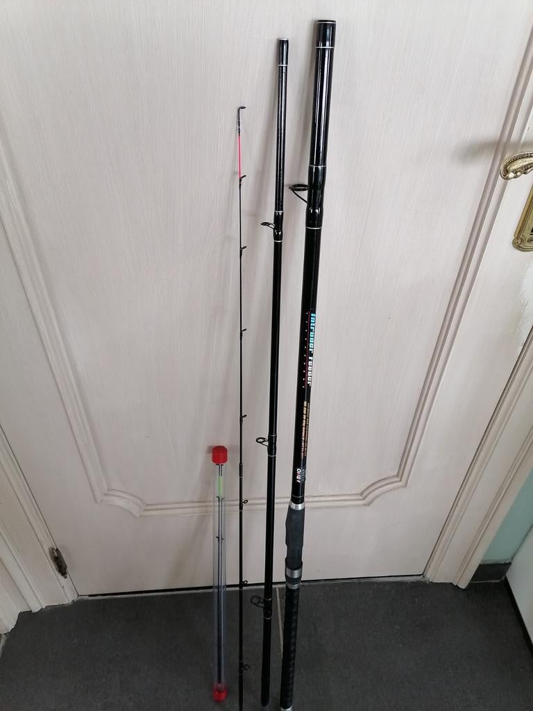 Werphengel Intruder Feeder. Carbon. Met extra topjes. NIEUW, Watersport en Boten, Ophalen of Verzenden, Nieuw, Werphengel