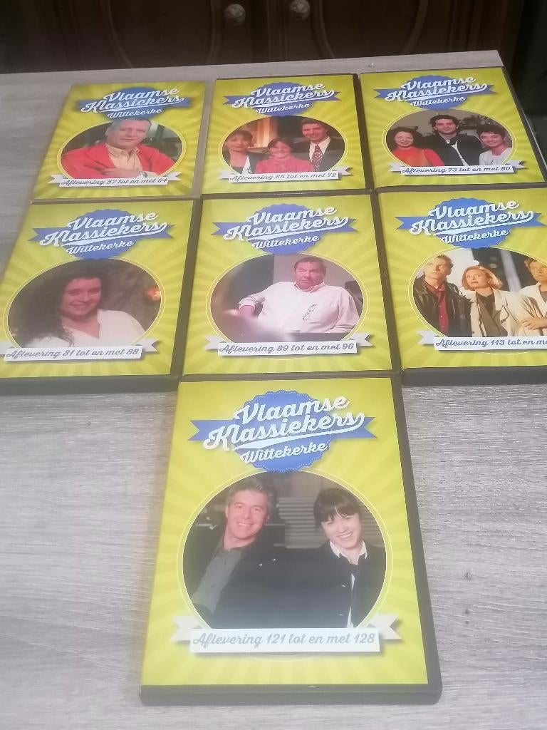 Dvd pakket vlaams :Wittekerke  (7 dvd's), Cd's en Dvd's, Dvd's | Nederlandstalig, Zo goed als nieuw, Tv fictie, Actie en Avontuur