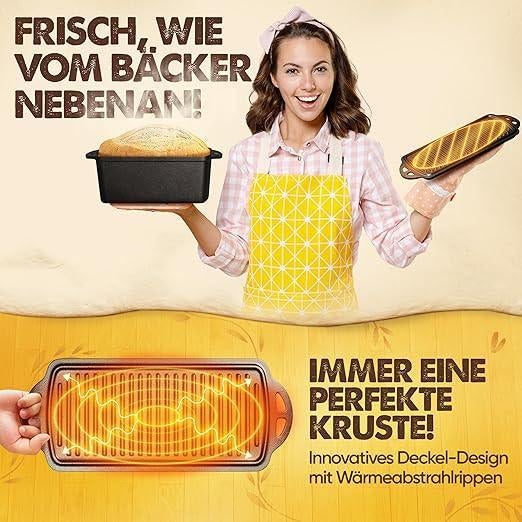 Moule à pain en fonte | 2,5 L | LIVRAISON GRATUITE, Maison & Meubles, Neuf, -, FLAVEMOTION, -