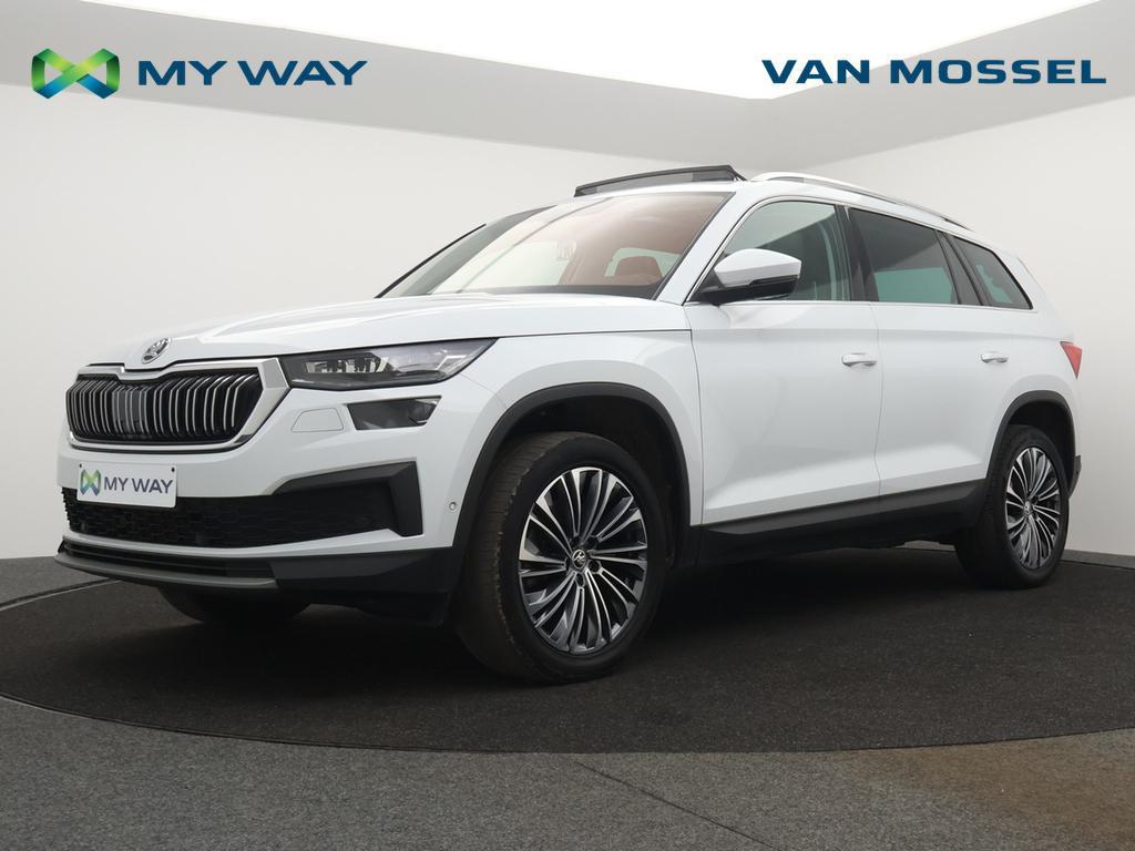 Skoda Kodiaq Kodiaq 2.0 CR TDi Clever+ 7pl. DSG, Auto's, Skoda, Automaat, Wit, 148 g/km, Kodiaq