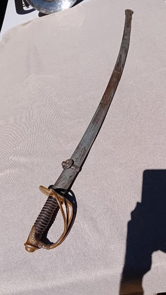 Franse sabel cavalerie 1822 Manufacture Nationale, Verzamelen, Ophalen of Verzenden, Landmacht, Zwaard of Sabel