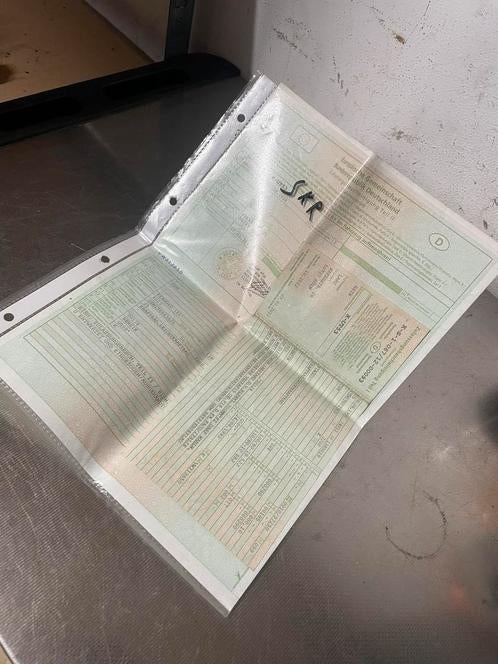 Piaggio skipper papieren, Fietsen en Brommers, Ophalen of Verzenden, Blok