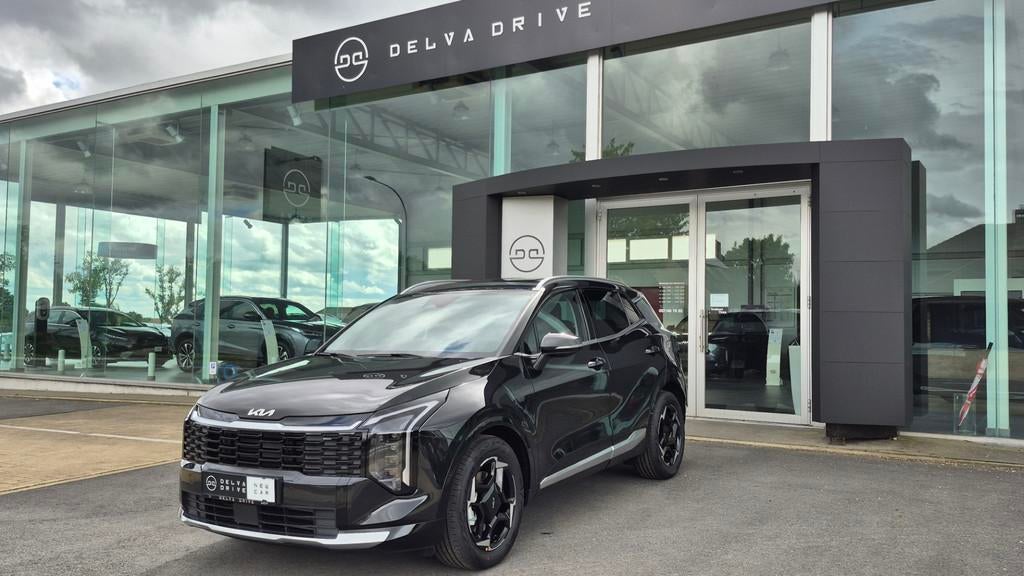 Kia Sportage 1.6 T-GDi DCT7  PACE  7 ans garantie, Auto's, Zwart, Bedrijf, 5 zetels, 150 pk