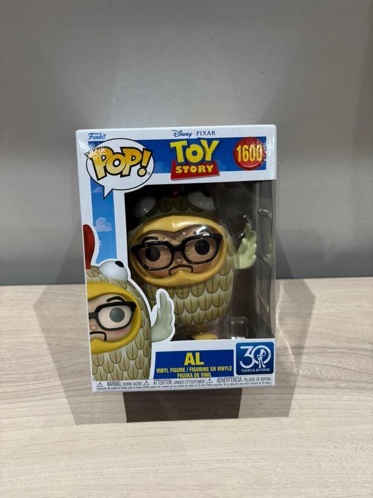 Funko Pop! Disney Toy Story AL in Chicken Suit 1600 30 Years, Ophalen of Verzenden, Zo goed als nieuw