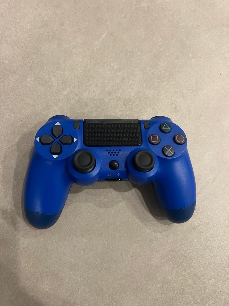 Ps4 Controller - Blauw - Prima staat, Ophalen of Verzenden, Controller