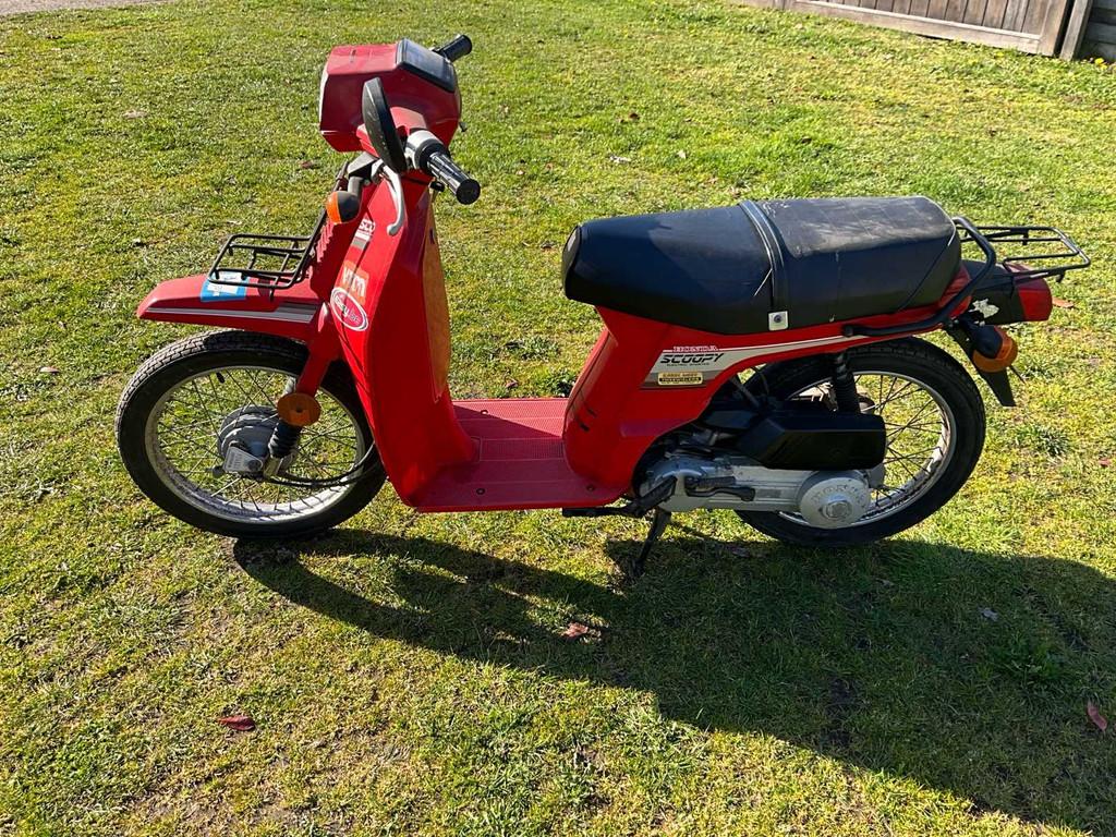 1983 Honda Scoopy bromfiets - nostalgie, Motoren, Bedrijf, Overig