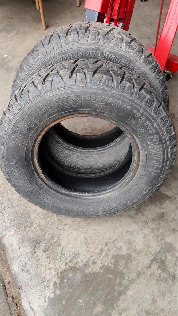 Banden 205/70/14 offroad, Ophalen