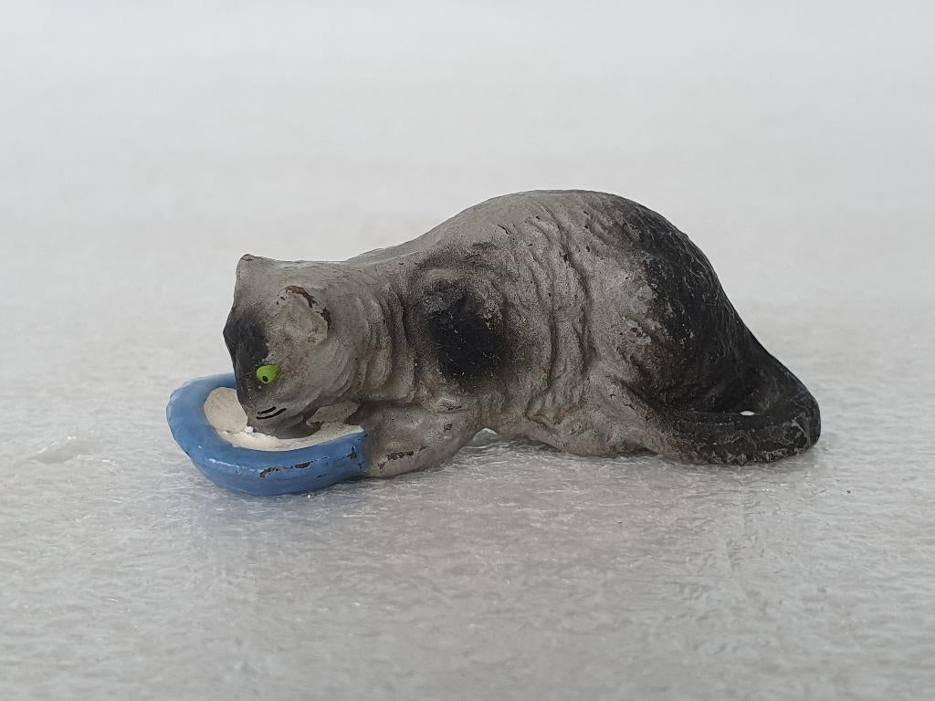 Drinkende kat (Elastolin, Germany), Collections, Enlèvement ou Envoi, Utilisé