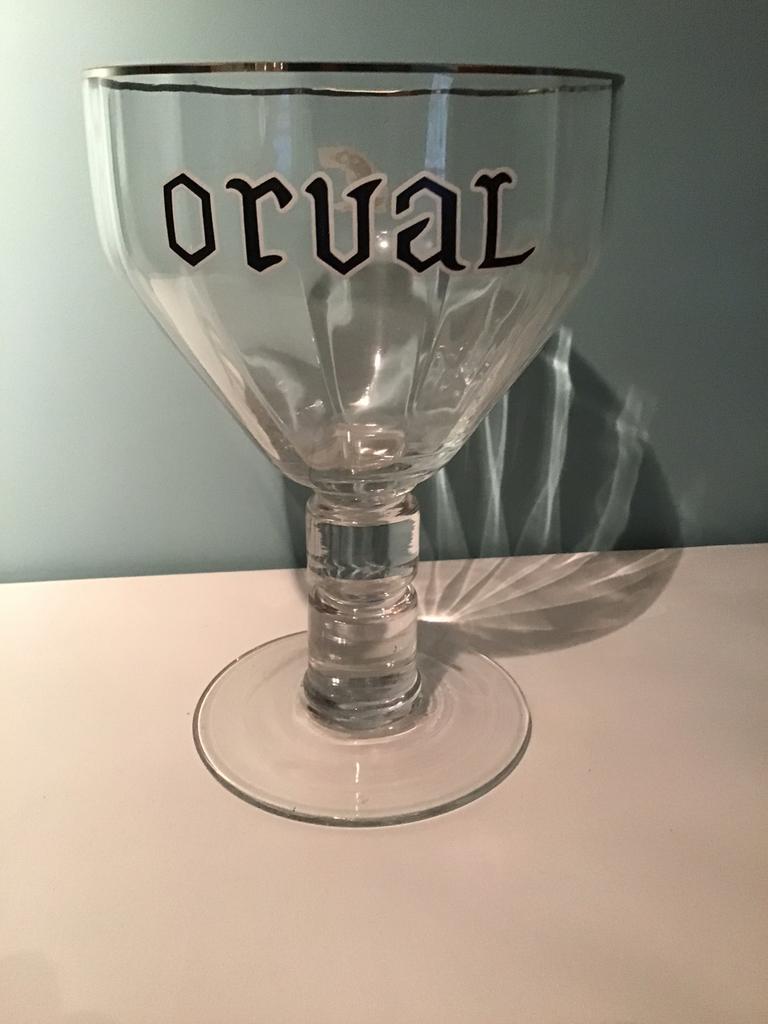 Orval glas 3l, Verzamelen, Ophalen, Zo goed als nieuw