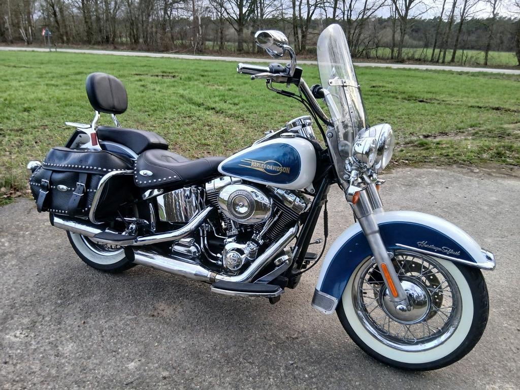 Harley davidson FLSTC 1584 cc twincam 23.700 km Bj 2009, Motoren, Particulier, Meer dan 35 kW, 1584 cc
