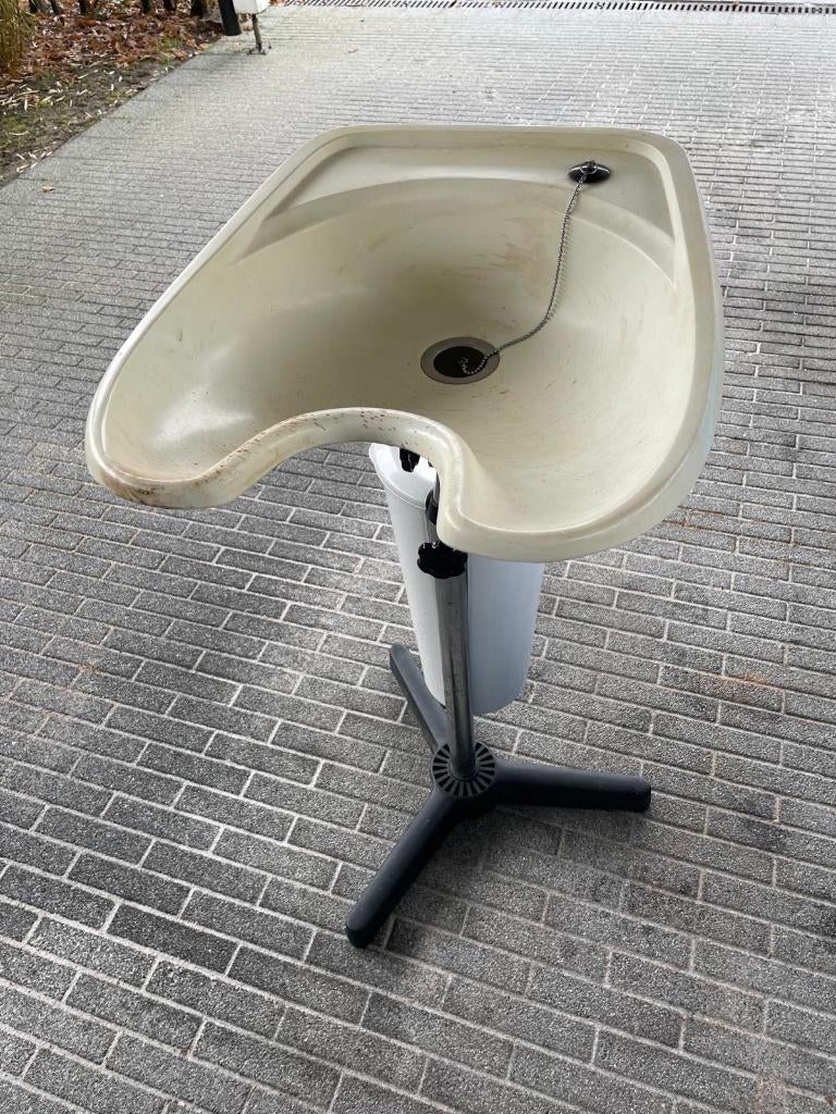 Mobiele kapperswasbak / shampoobak op voet, Huis en Inrichting, Overige Huis en Inrichting, Gebruikt, Ophalen