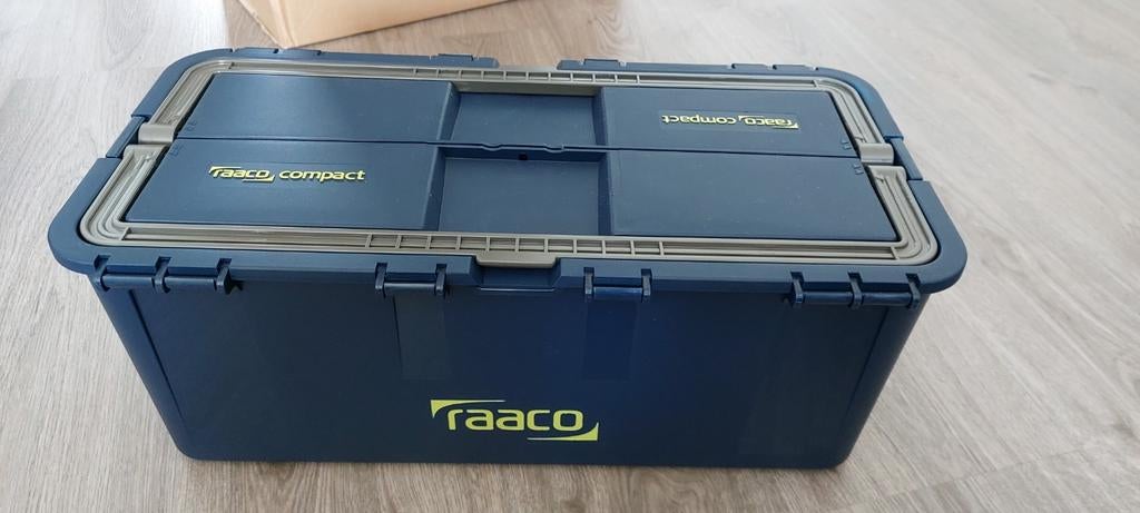 Boîte à outils en plastique RAACO Compact 2.0. Nouveau, Bricolage & Construction, Enlèvement