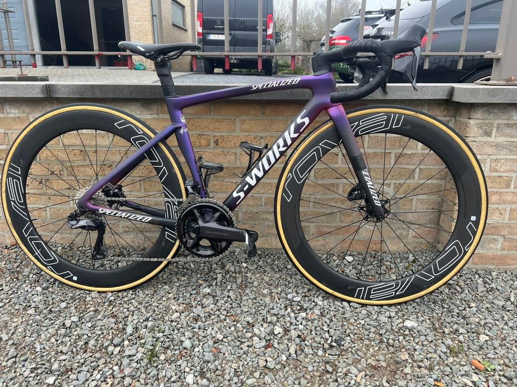 S works tarmac sl7 maat 49, 28 inch, Gebruikt, Carbon, Meer dan 20 versnellingen