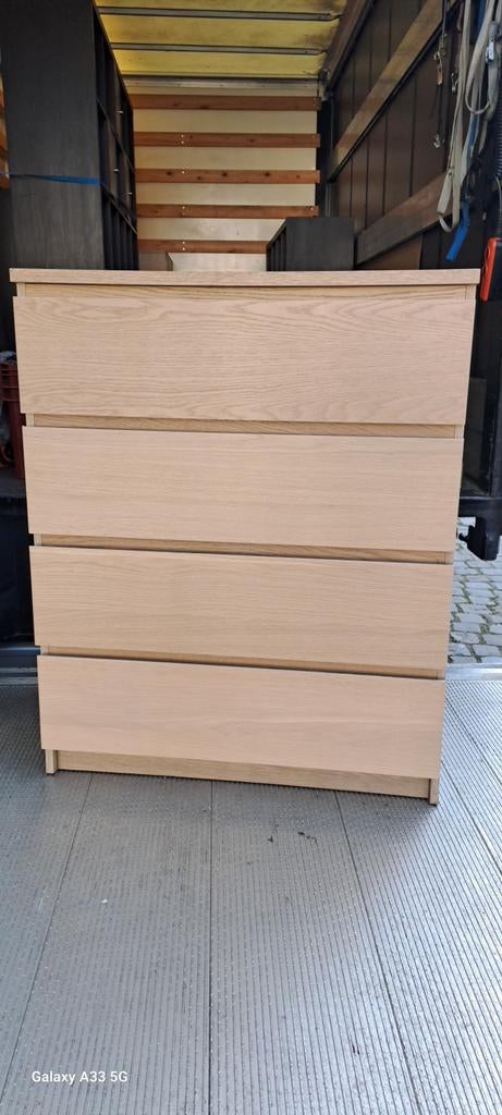 Commodes ikea MALM, Maison & Meubles, Armoires | Commodes, Enlèvement, Utilisé, 50 à 100 cm, 100 à 150 cm