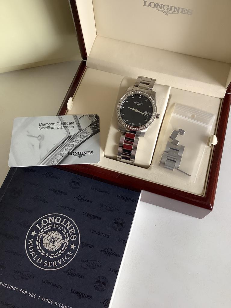 Horloge dames Longines, Ophalen of Verzenden, Staal