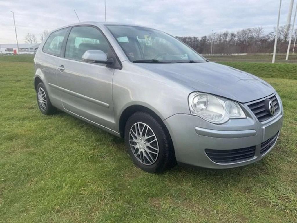 Volkswagen Polo Polo 1.2i 9N / Garantie 12m. (bj 2009), Auto's, Euro 5, Stof, Gebruikt, Zwart