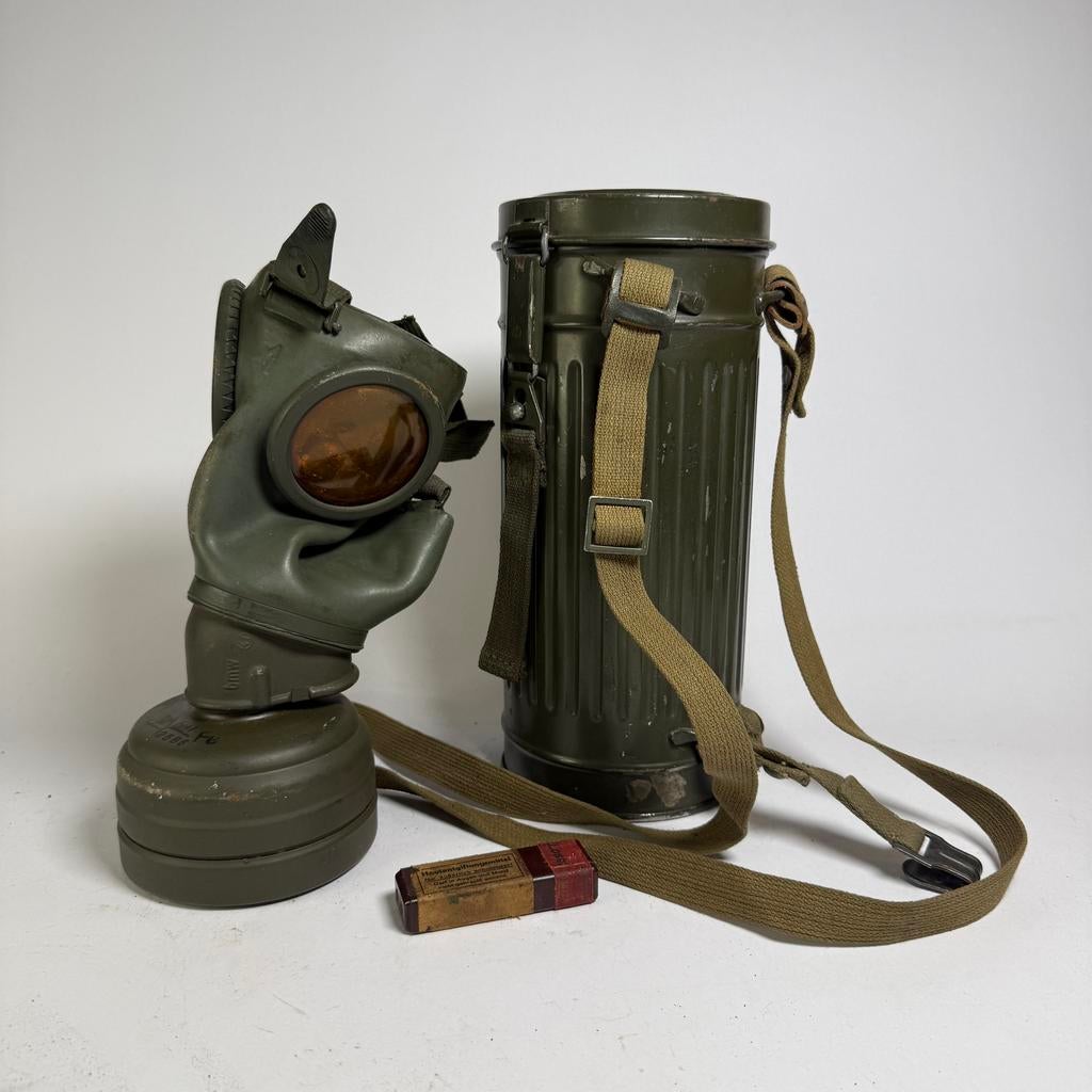 Duits gasmasker wo2, Ophalen of Verzenden, Landmacht