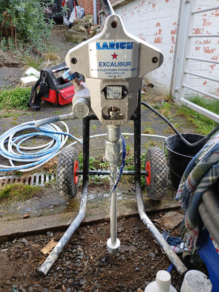 Compresseur airless à peinture professionnel, Bricolage & Construction, Compresseurs, Moins de 200 litres/min, Enlèvement, Utilisé