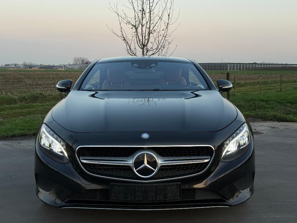 Mercedes-Benz S500 C217 4Matic Coupe 4.7 V8 Designo, Auto's, Mercedes-Benz, Automaat, 4 zetels, Zwart, Vierwielaandrijving