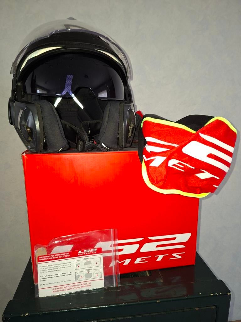 LS2 FF900 VAILLANT 2 MODULAIRE HELM, Ophalen, XXL