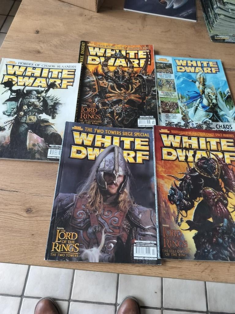 games workshop white dwarf 5 delen, Ophalen of Verzenden