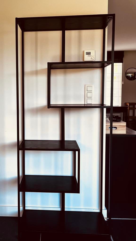 Industriële meubelset: kapstok + kast + sidetable)m, Huis en Inrichting, Woonaccessoires | Kapstokken, Ophalen, Hout