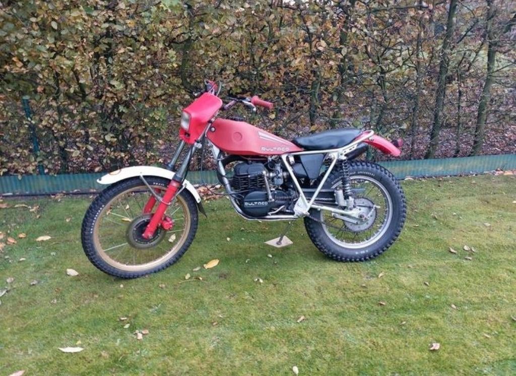 Bultaco sherpa 350cc oldtimer trial, Crossmotor, 12 t/m 35 kW, 350 cc, 1 cilinder