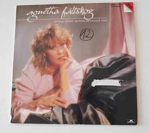 Wrap your arms - Agnetha Fältskog ABBA LP, Cd's en Dvd's, Vinyl | Pop, Ophalen, 1980 - 1989, Gebruikt, 12 inch