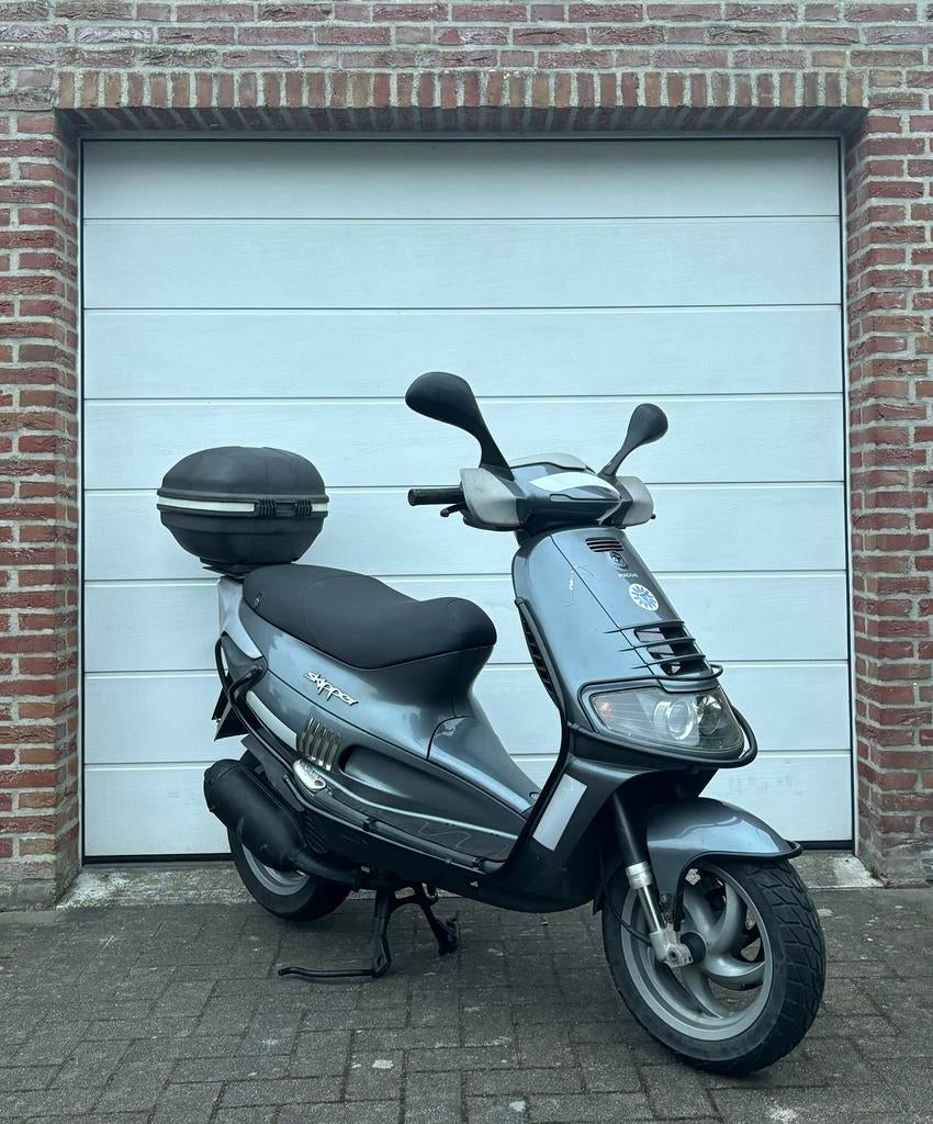 Piaggio Skipper LX 125cc 2 takt *valbeugels* *Duits*, Fietsen en Brommers, Ophalen, Tweetakt, Gebruikt, Overige modellen