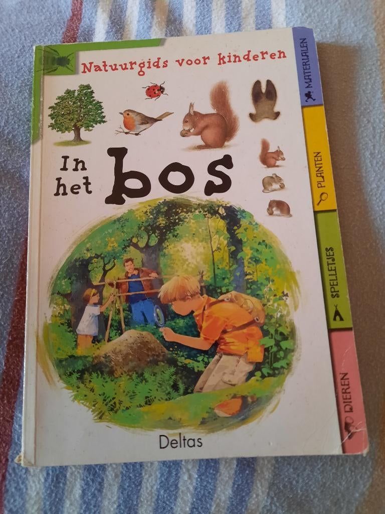 natuurgids voor kinderen in het bos , nieuw mooi boek deltas, Ophalen of Verzenden, Nieuw