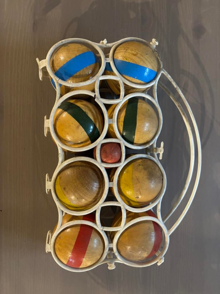 Set de pétanque vintage, Enlèvement