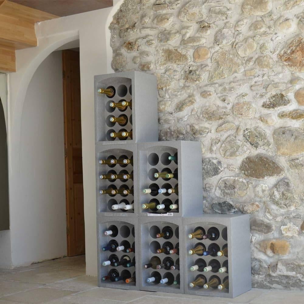 flessenhouder van polystyreen voor fles, Ophalen, Overige materialen, Zo goed als nieuw, 5 tot 15 flessen