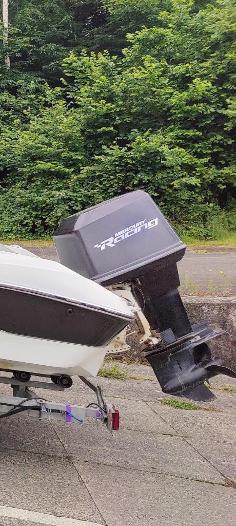Moteur bateau Mercury 3l V6 135cv, Enlèvement, Utilisé, Essence