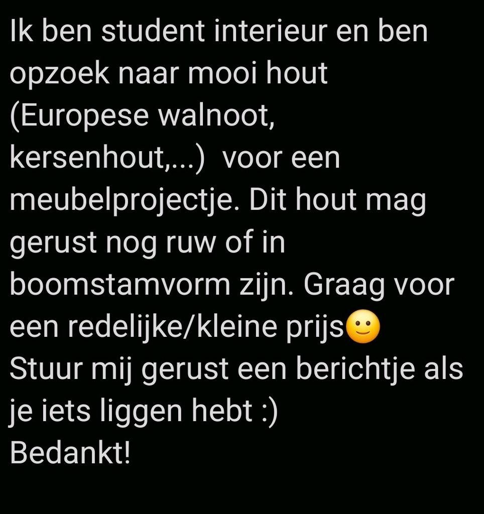 Op zoek naar mooi hout, Tickets en Kaartjes