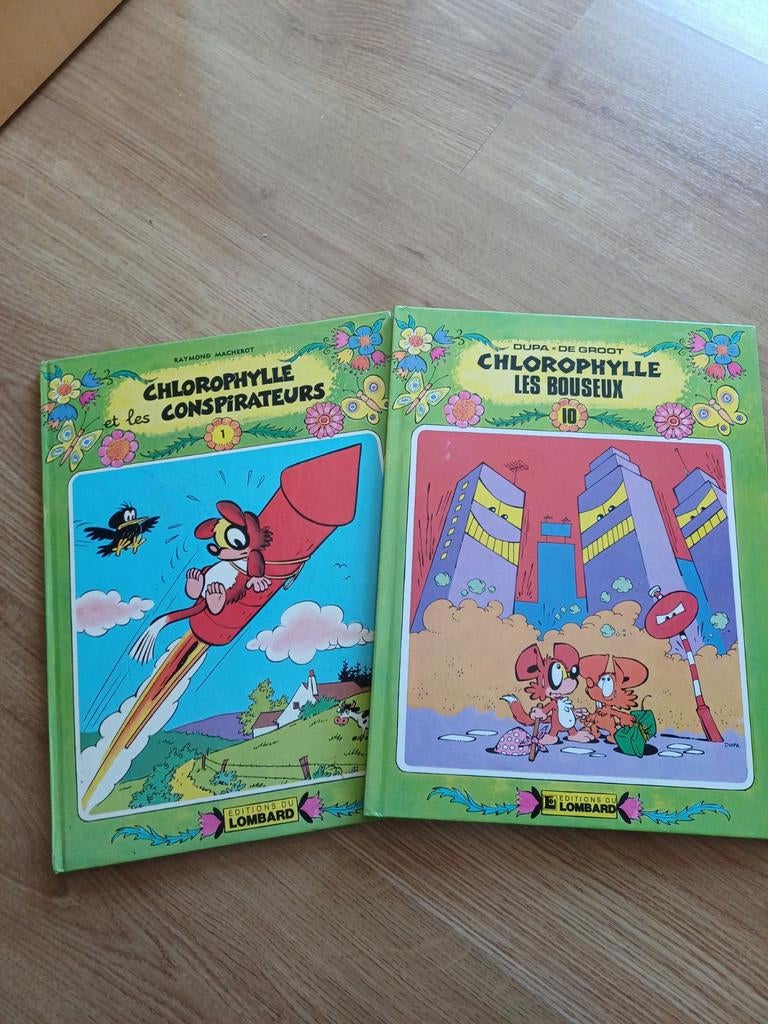 Bd Chlorophylle 1 et 10, Livres, BD, Comme neuf, Plusieurs BD, Enlèvement ou Envoi
