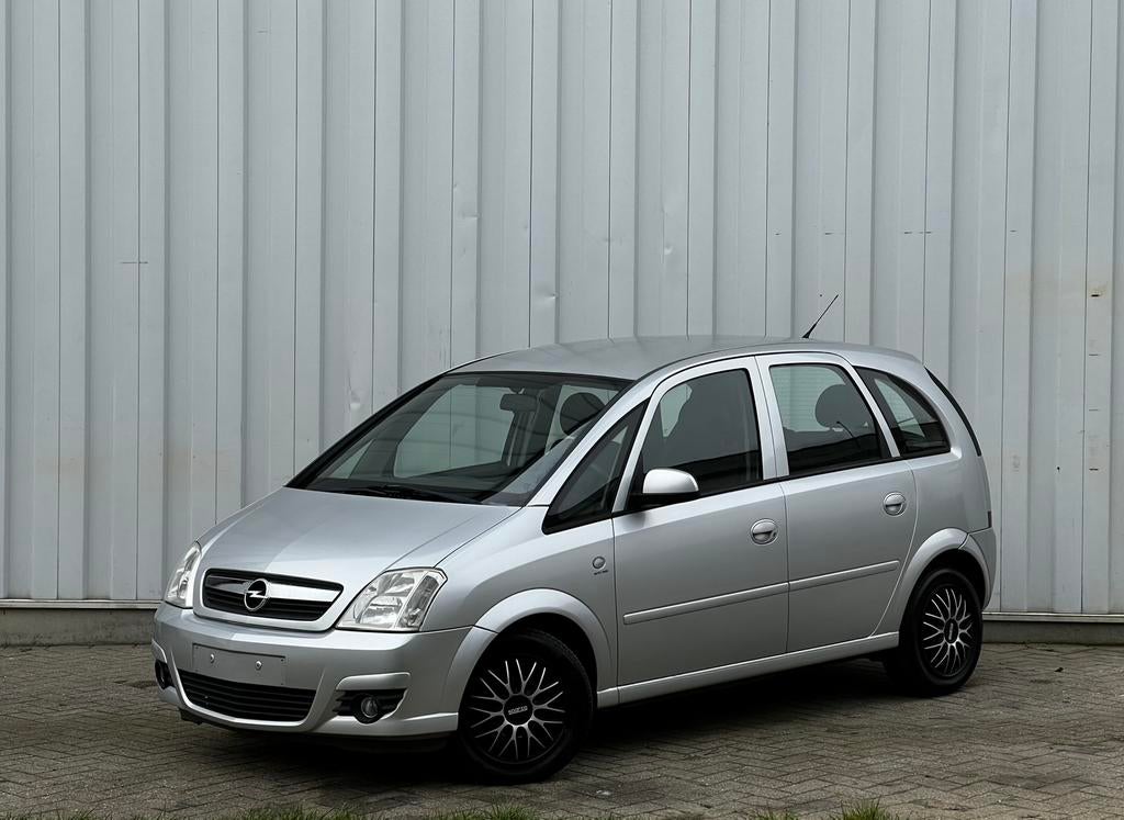 - Opel Meriva - 1.6 Benzine - 112.000km - Airco - Automaat -, Auto's, Stof, Zwart, 4 cilinders, Parkeersensor