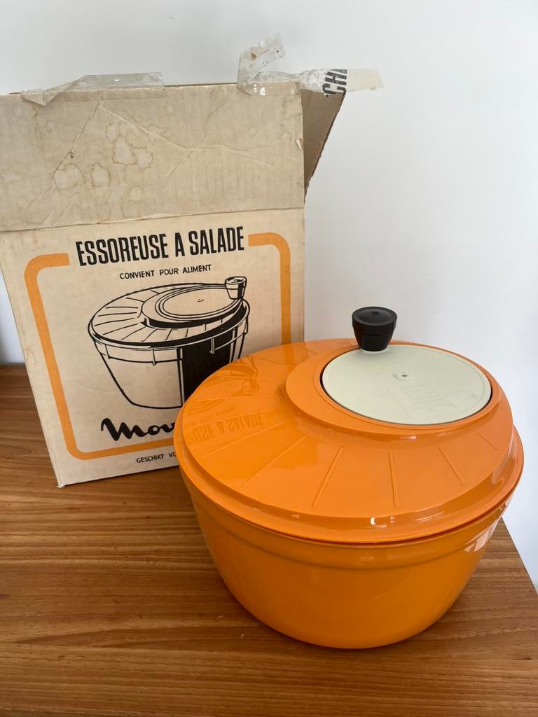 MOULINEX Sinaasappelslacentrifuge, Ophalen of Verzenden, Zo goed als nieuw, Oranje