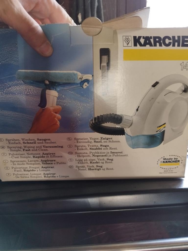Nettoyeur vapeur Karcher, Enlèvement