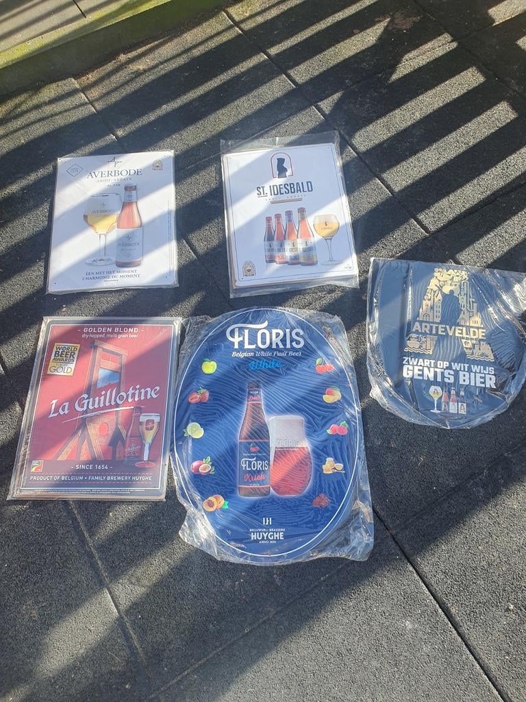 soorten bier borden  plakkaat, Ophalen