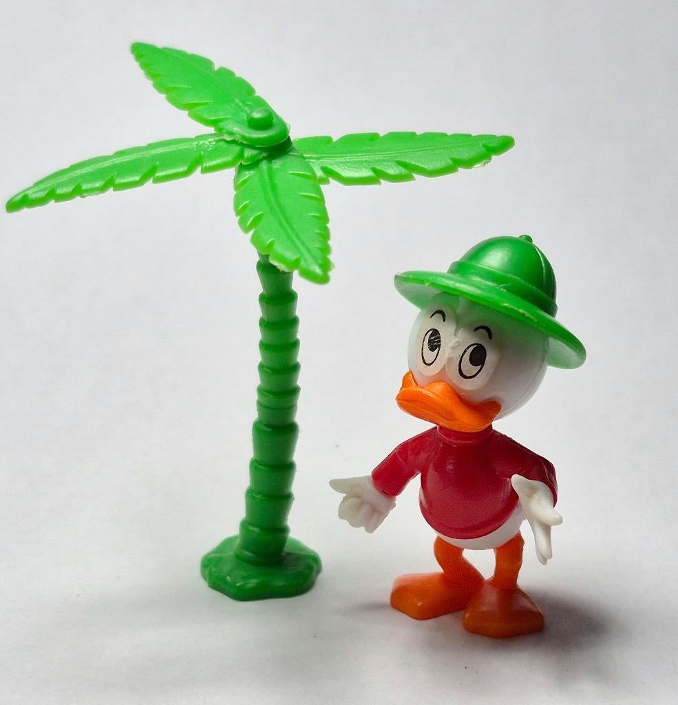 Toons Donald und seine Freunde auf Safari mit Palme EU 1989, Verzamelen, Verrassingseieren, Ophalen of Verzenden, Gebruikt, Steekfiguren