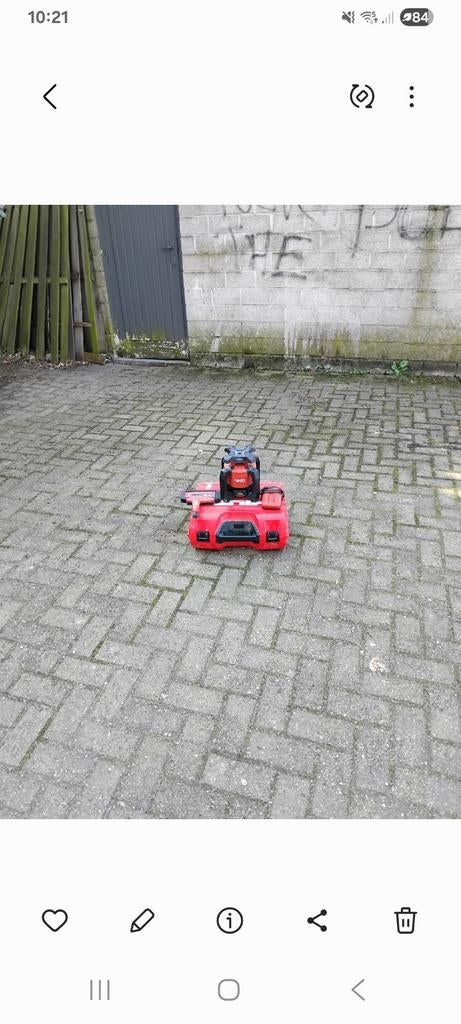 Hilti laser pr 2 hs, Enlèvement