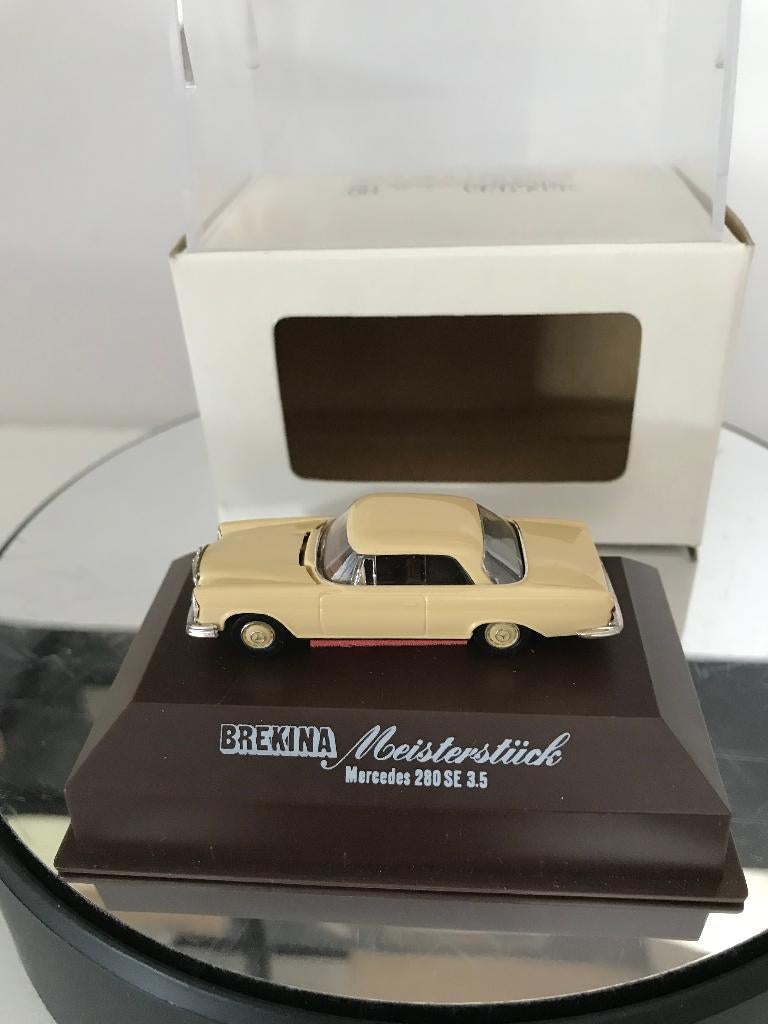 BREKINA MEISTERSTÜCK - MERCEDES-BENZ 280 SE 3.5 - 1/87, Verzenden, Nieuw, Auto, Brekina