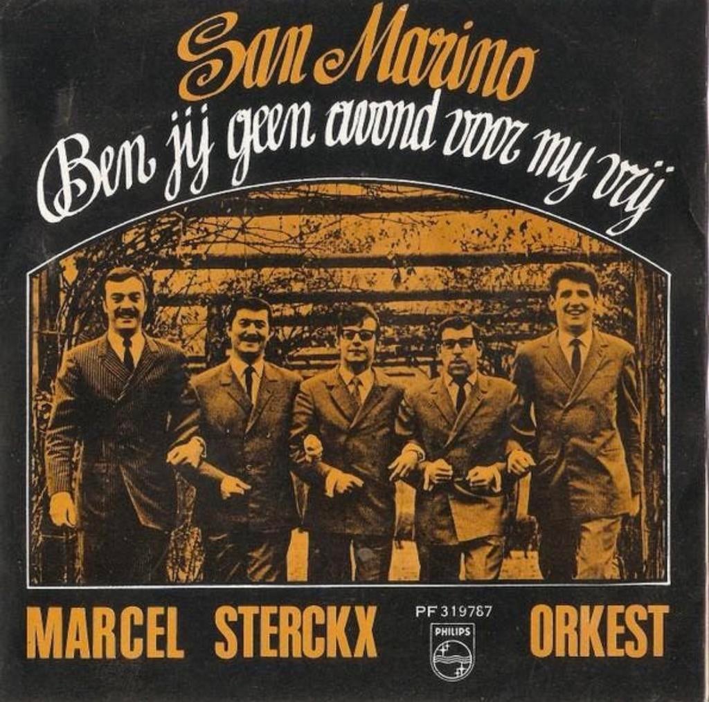 Gezocht: Marcel Sterckx orkest - San Marino vinyl, Ophalen of Verzenden