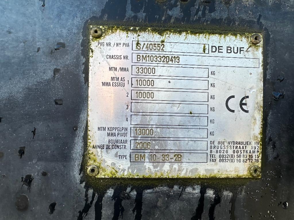 DE BUF Betonmixer, Bedrijf, Aanhangers en Opleggers, Te koop, BTW verrekenbaar