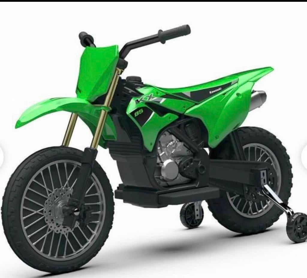 Kawasaki KX85 kinder crossmoto, Ophalen