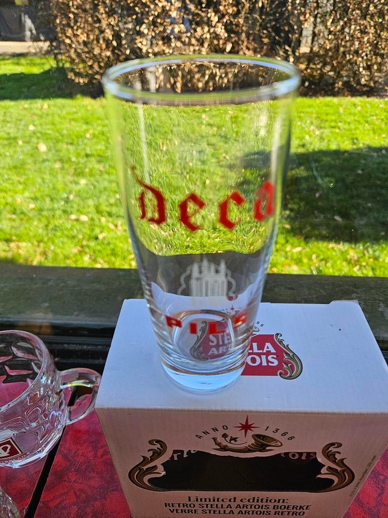 Varia oude glazen, Ophalen