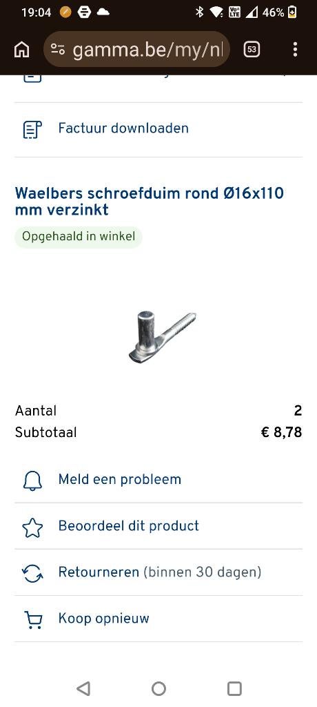 Schroeven, Ophalen, Nieuw, Schroeven, Inox