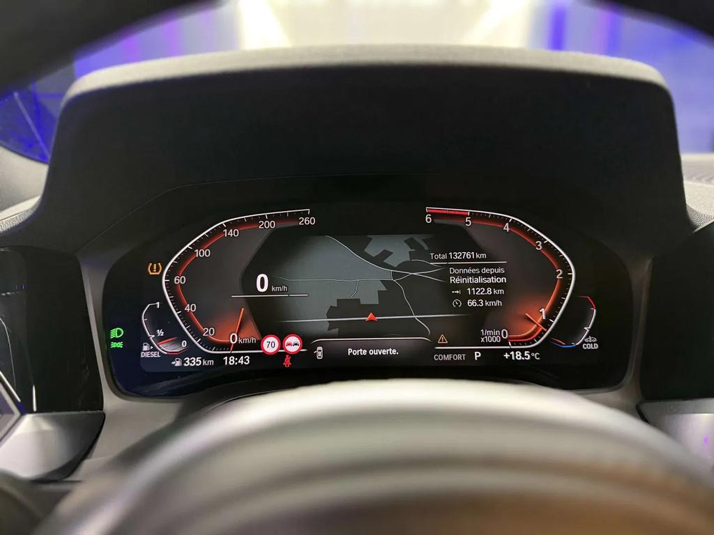 BMW 3 Serie 320 Touring 320 dA Pack M (bj 2020, automaat), Auto's, BMW, Automaat, 4 cilinders, Wit, Bedrijf